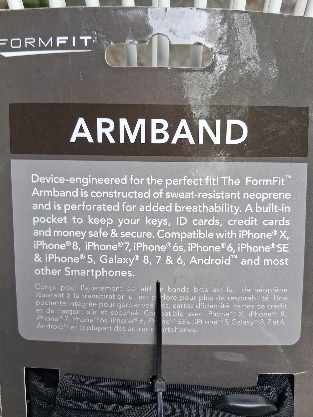 Formfit Armband And Storage Compartment iPhone & Galaxy Compatible NIB